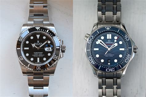 omega vs rolex submariner|omega watch vs rolex.